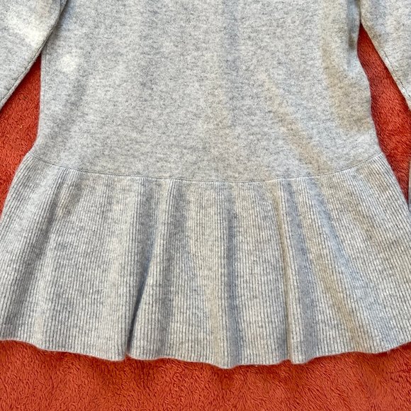 Nanette Lepore 2fly Cashmere ruffled sleeves top M - Picture 10 of 11